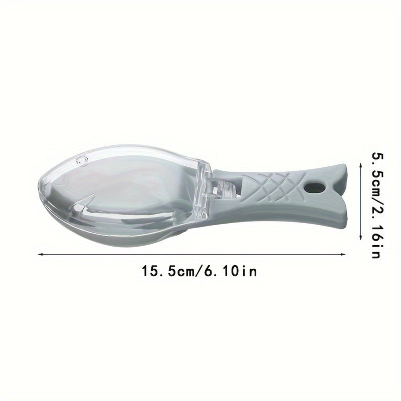 Manual Fish Scale Planer Scraper with Lid