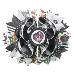 The Nightmare Before Christmas Bow Movie Hairpin Halloween Christmas Gift