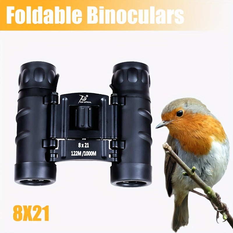8x21 Portable Mini Binoculars Outdoor Bird Watching Telescope