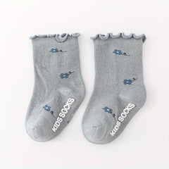 Cotton Anti Slip Baby Socks For Newborns - Spring/Autumn