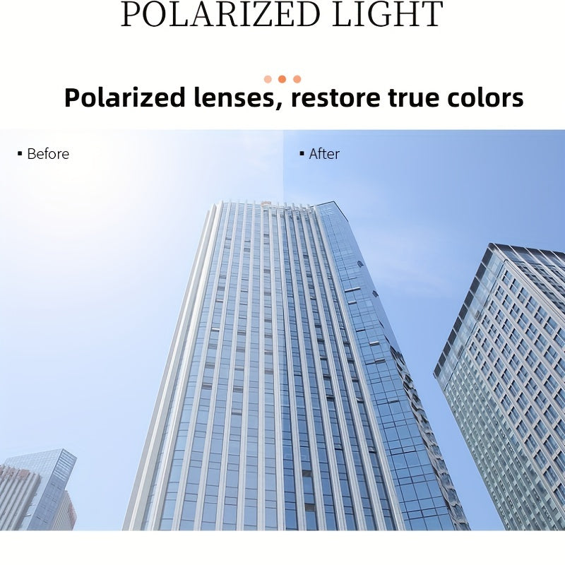 Men's Square Frame UV Protection Sunglasses for Cycling