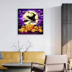 Halloween Pumpkin DIY 5D Diamond Painting Kit