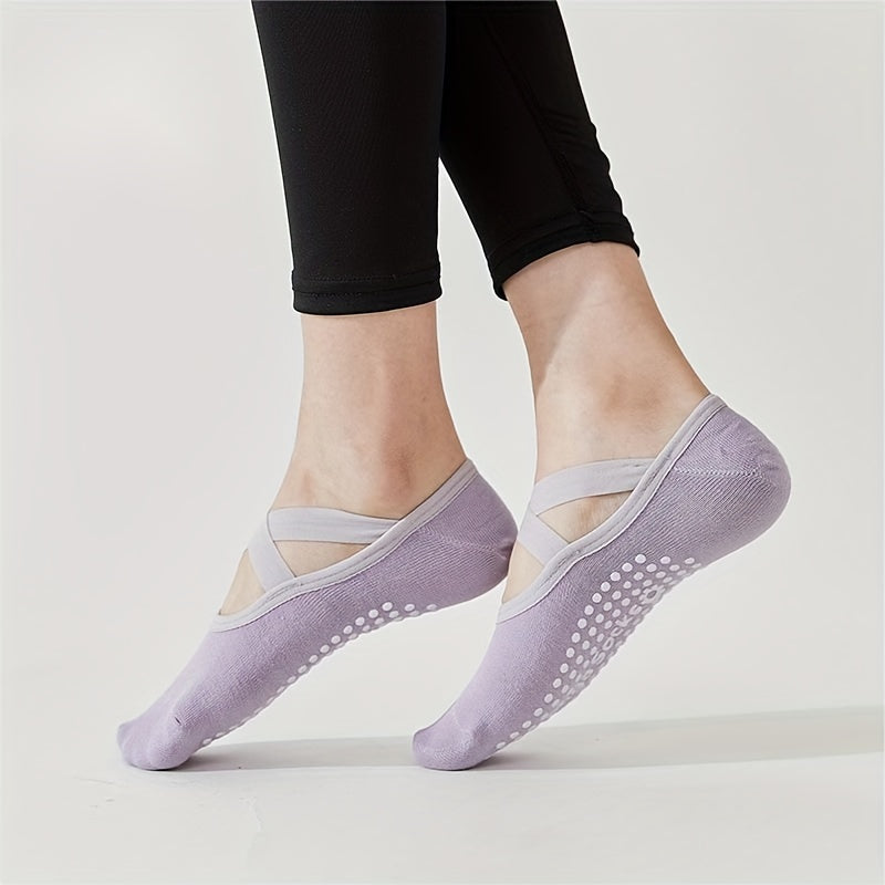 Women's Non Slip Yoga Pilates Training Socks