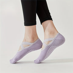 Women's Non Slip Yoga Pilates Training Socks