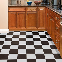 Waterproof Peel and Stick PVC Floor Tile for Living Room, Bathroom
