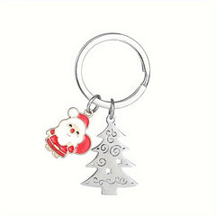 1pc Christmas Tree Keychain Bag Backpack Pendant Gift