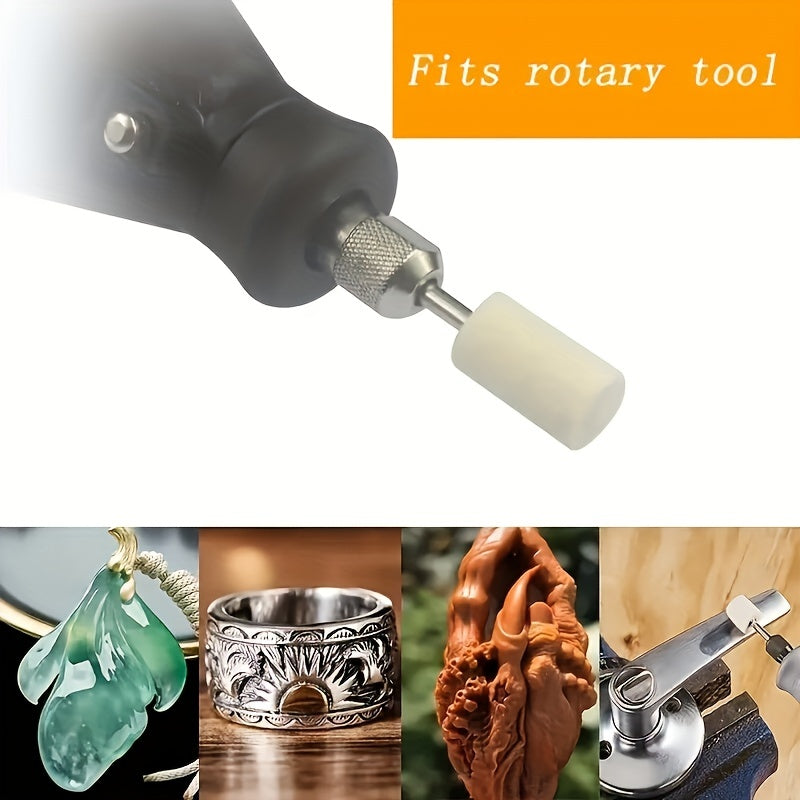 12pcs Polishing Buffing Wheels Wool Felt Mandrel Mounted Grinding Polishing Kit