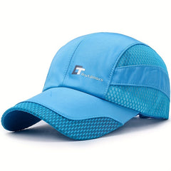 Quick Drying Unisex Baseball Cap Breathable Sun Hat Adjustable Dad Hat