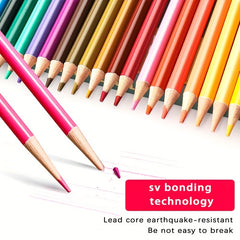 Water Soluble Pencils - 24 48 Brushes for Hand Sketching