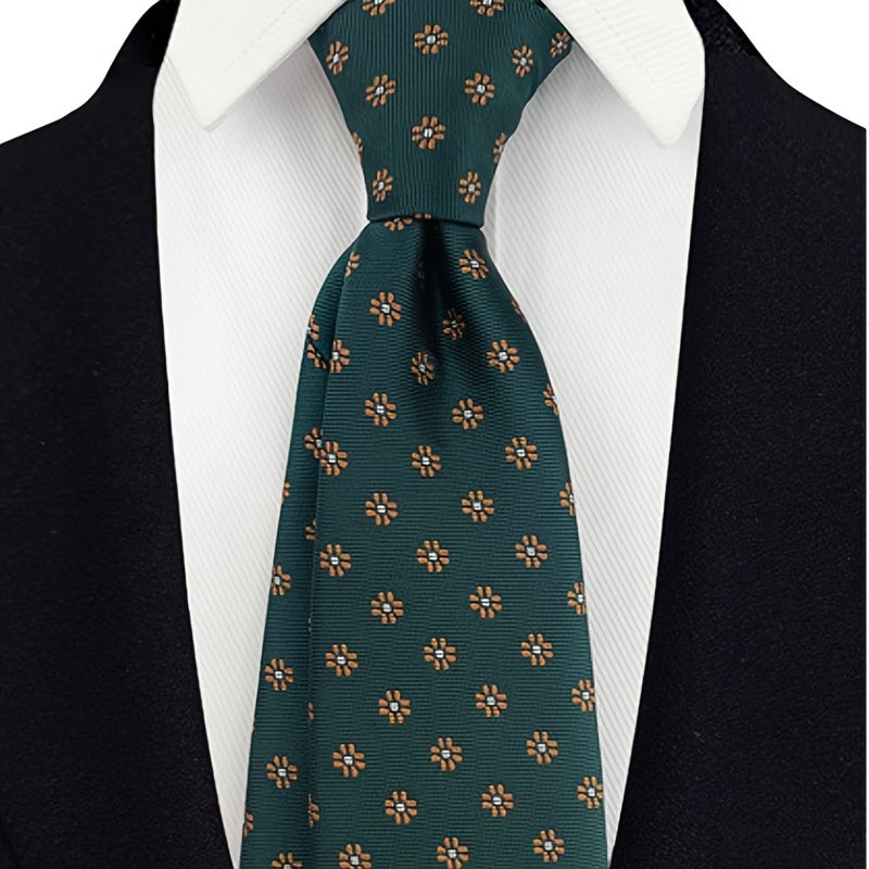 Men's Vintage Business Polyester Tie