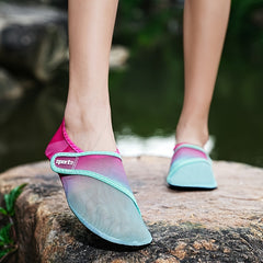 Women's Ombre Slip On Water Shoes Lightweight Quick Dry