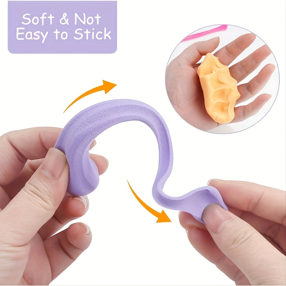 36 Colors Air Dry Clay Set with Sculpting Tools - DIY Crafts