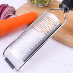 Lemon Zester Stainless Steel Kitchen Cheese Grater with Soft Handle