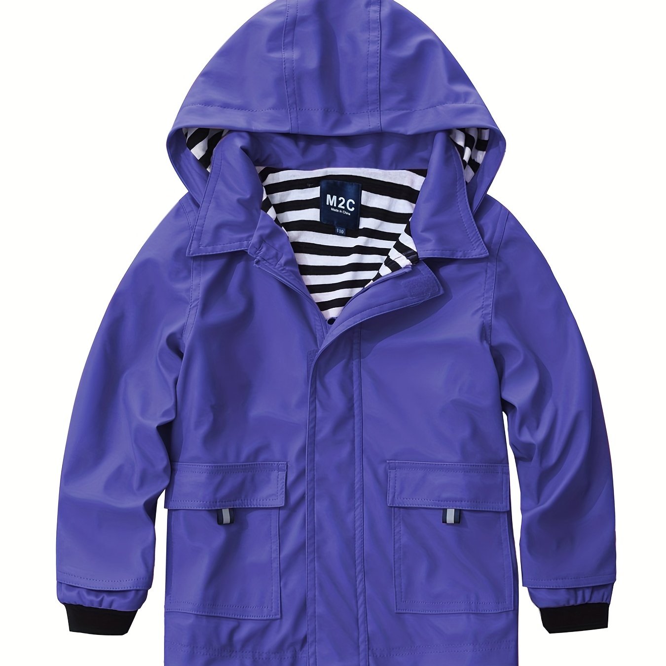 Kids Waterproof Windbreaker Jacket with Hooded Coat