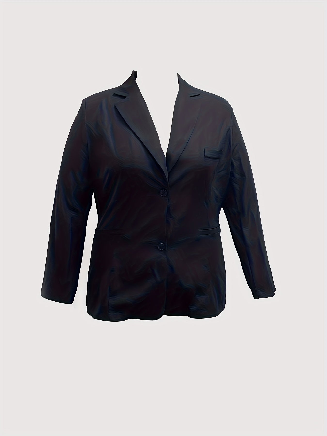 Business Blazer Women's Single Breast Button Lapel Collar Blazer
