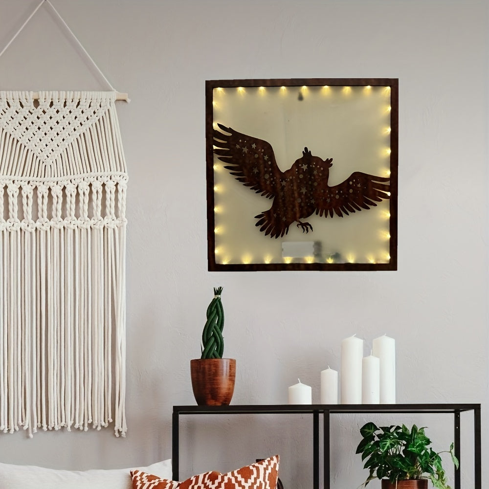 Wooden Flower Series LED Wall Hanging Light