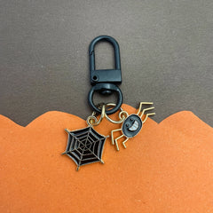 Creative Witch Pumpkin Spider Bat Keychain Wallets Backpacks Car Keys Pendant