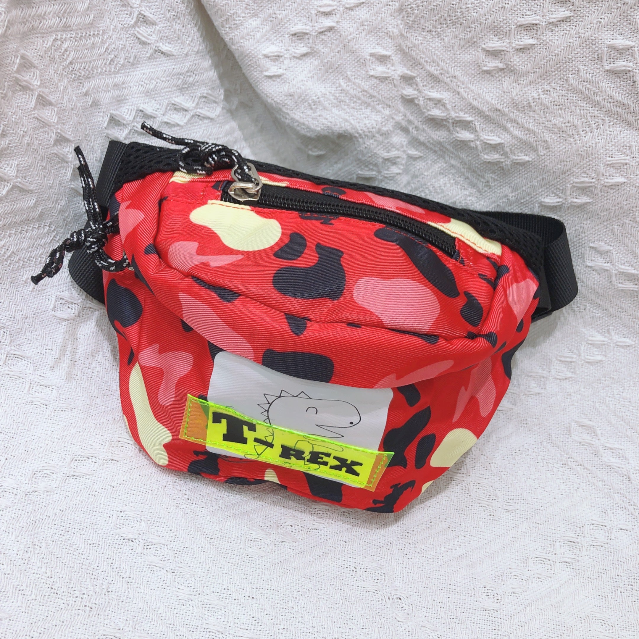 Boys Dinosaur Camo Crossbody Bag