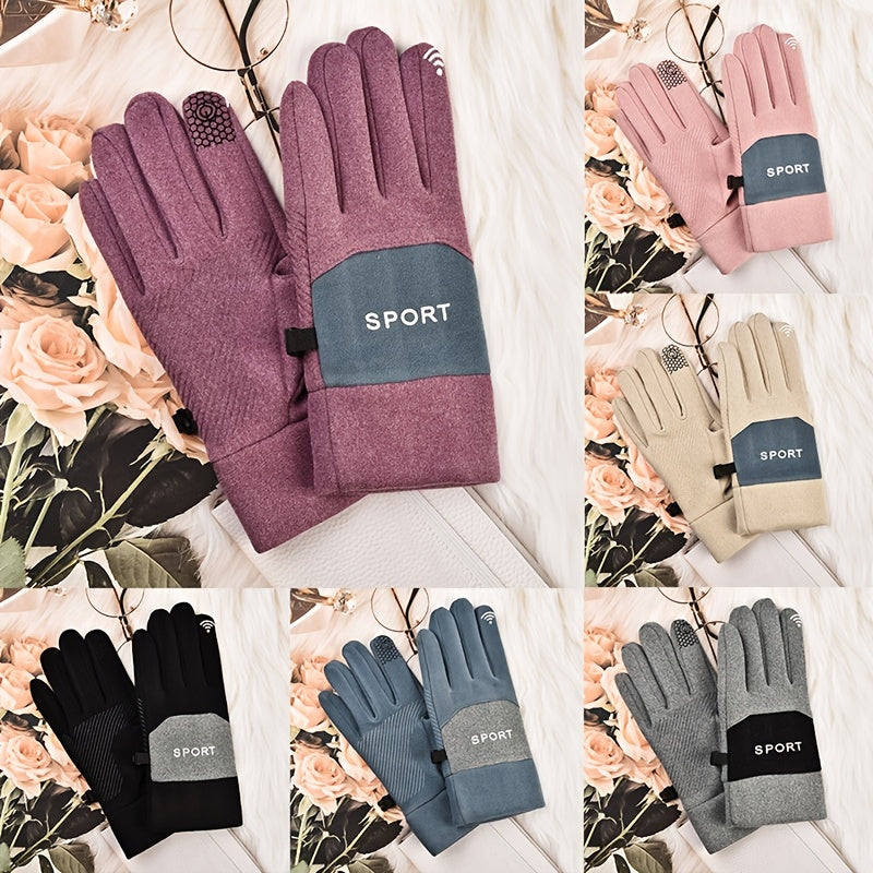 Winter Warm Gloves Touch Screen Waterproof Outdoor Gloves
