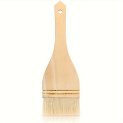 1pc Flat Hake Brushes Hake Paint Brush Set Sheep Hair Bristles Wash Brush