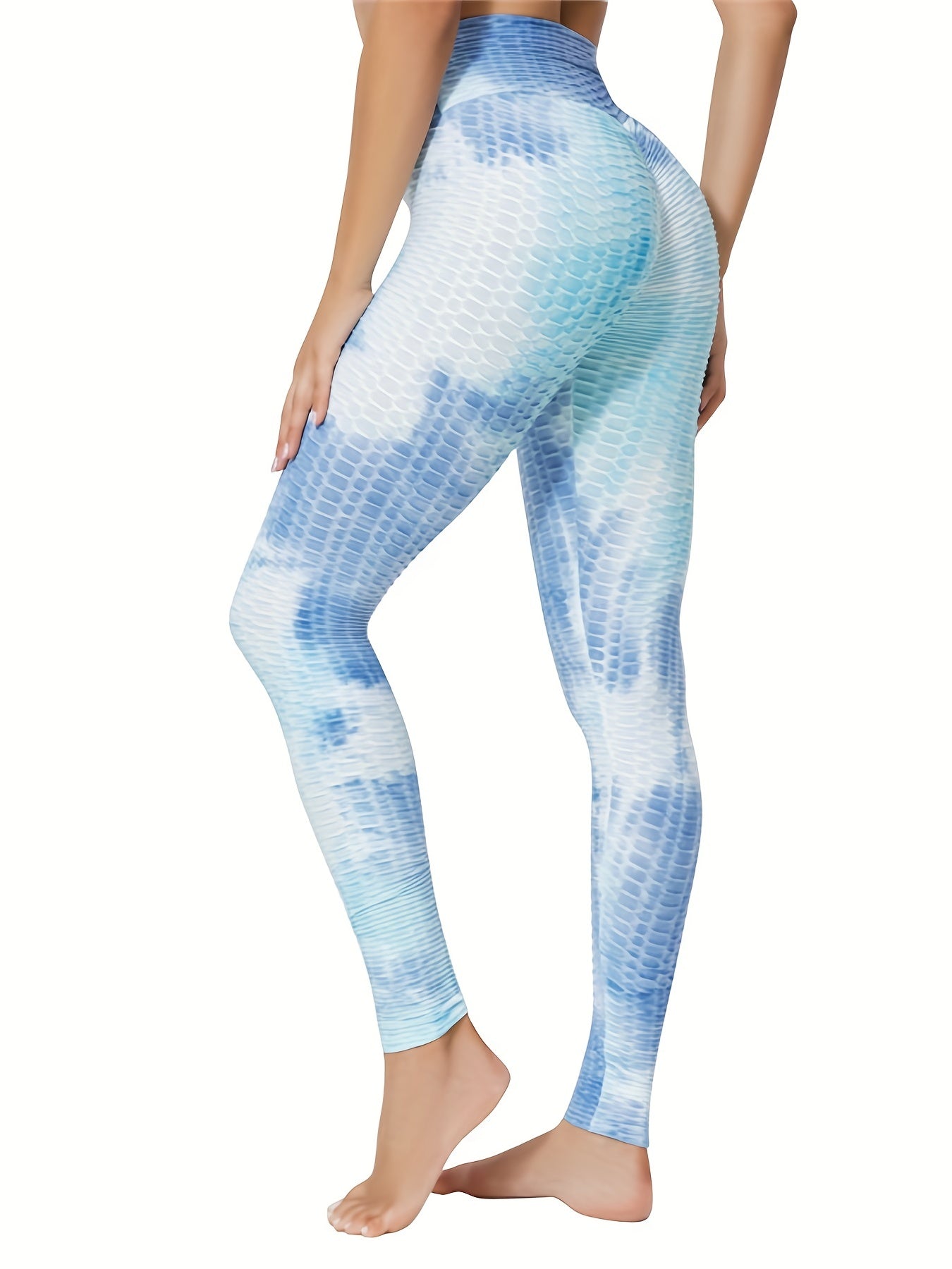 Tie Dye Butt Lifting High Waist Leggings