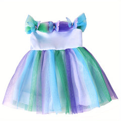 45 72 Cm Girl Doll Butterfly Princess Dress Holiday For Girls Clothes