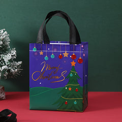 6pcs Christmas Gift Bags Non-woven Christmas Packaging Bags