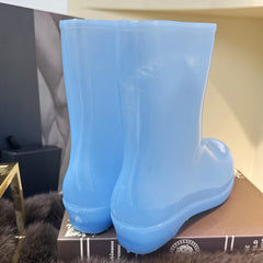 Women's High Top Rain Boots Waterproof Wear Resistant Comfortable Non Slip
