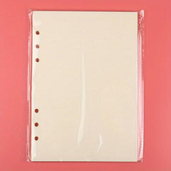 50pcs A5 Loose Leaf Paper 6 Hole Journal Book Inner Pages Office Learning