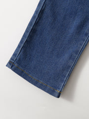 Girls Denim Washed Jeans