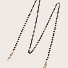 Crystal Two Eye Chain Glasses Accessories