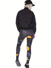 Camouflage Print Leggings High Waist Skinny Leggings