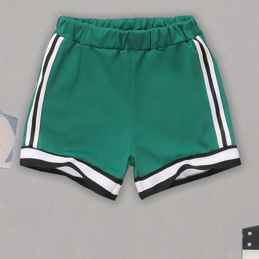 Boys Striped Shorts Quick Drying Outdoor Summer Casual