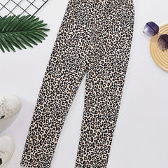 Animal Print Leggings for Girls Stretchy Yoga Pants