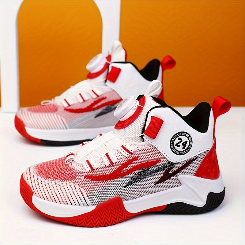 Boys' Basketball Shoes Non Slip Sneakers for Kids