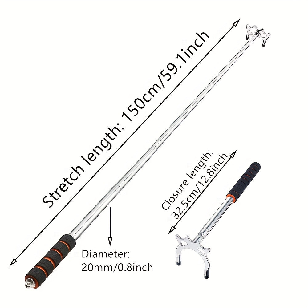 Billiards Cue Stick Bridge Retractable Pool Stick Rest Snooker Accessories