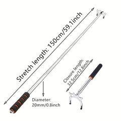 Billiards Cue Stick Bridge Retractable Pool Stick Rest Snooker Accessories