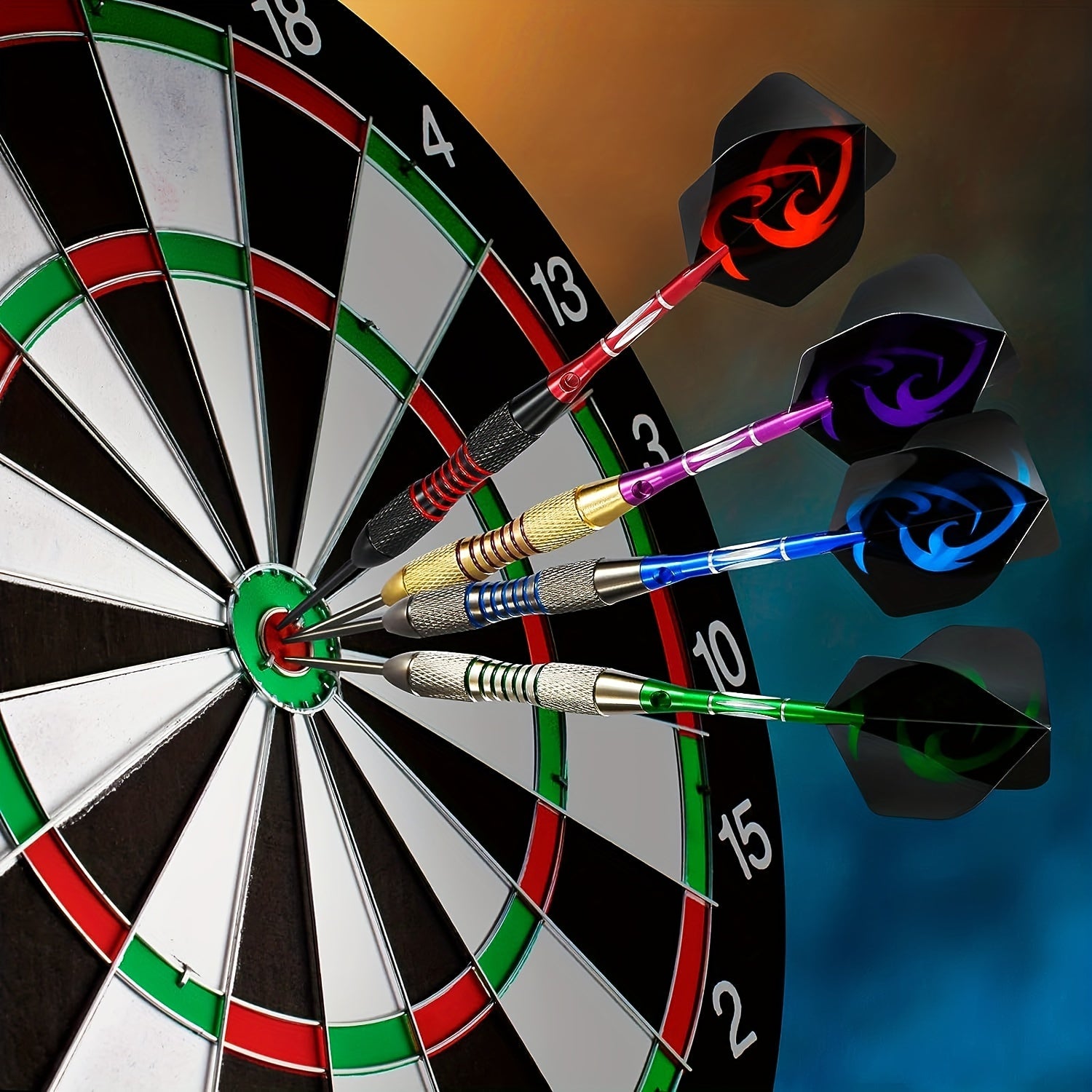 3PCS Stainless Steel Dart Barrels for Metal Tip Dartboard