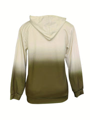 Casual Long Sleeve Hoodie Drawstring Hoodies Sweatshirt