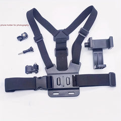 Mobile Phone Chest Strap Sports Brace Kit