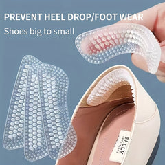 Silicone Heel Stickers Heels Grips Anti Slip Heel Cushions Non Slip Inserts Pads