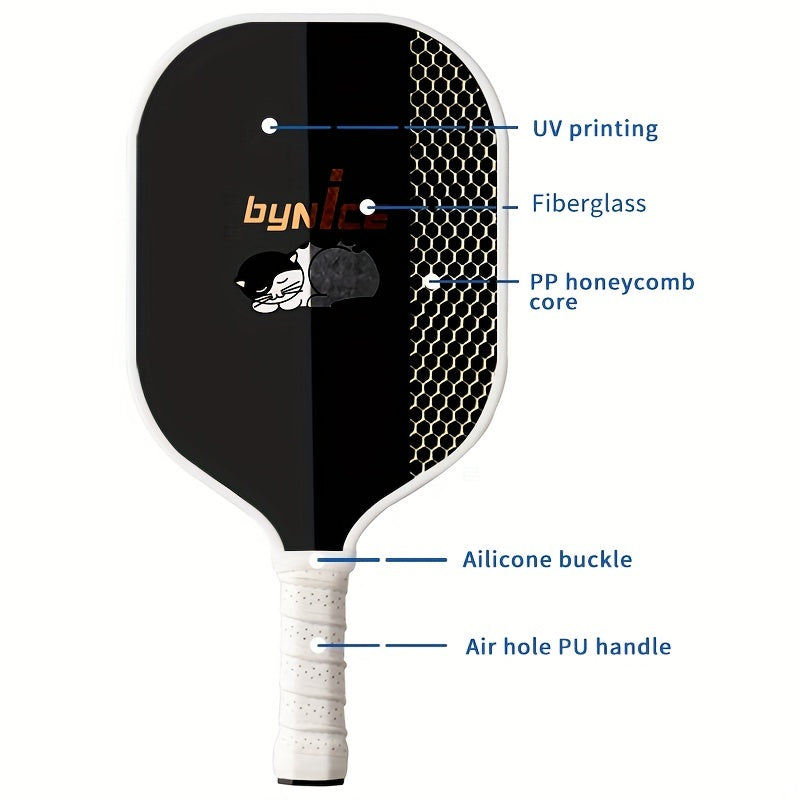 Fiberglass Pickleball Paddles Outdoor Sports Rackets Two Faced
