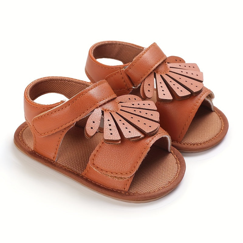 Baby Girls Open Toe Sandals Lightweight Breathable Outdoor Summer Beach