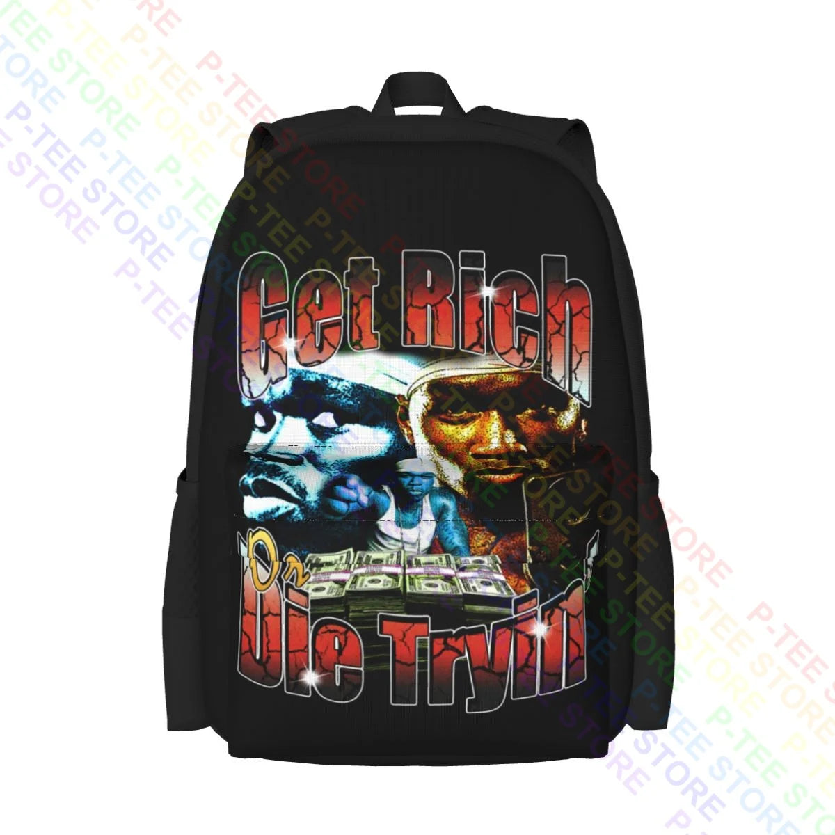 50Cent Large Capacity Backpack Style Sports Bag for Travel