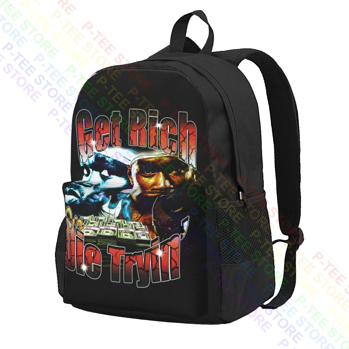 50Cent Large Capacity Backpack Style Sports Bag for Travel