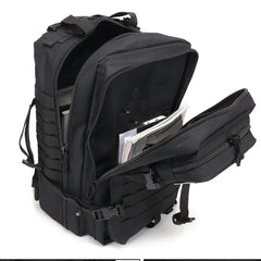 50L Military Backpack Tactical Rucksack Brown Waterproof Backpack