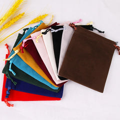 50Pcs Velvet Bag Drawstrings Pouches Small Jewelry Gift Display Christmas