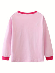 Girls' Printed Long Sleeve Homewear Set