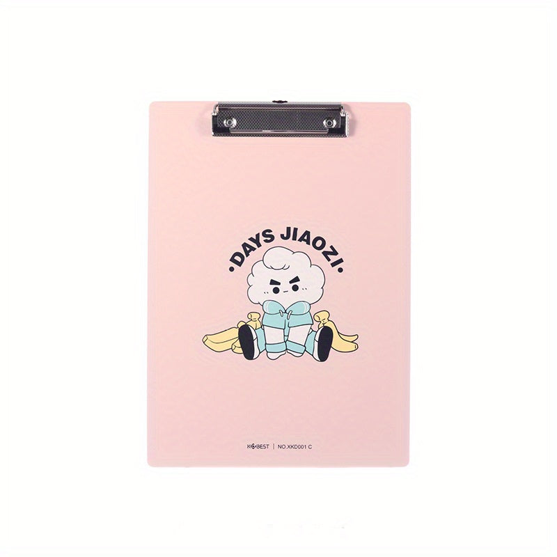 A4 Cartoon Clipboard File Clip Hardboard Paper Holder Memo Folders