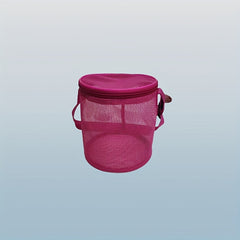 Mesh Beach Shell Storage Bag with Adjustable Shoulder Strap